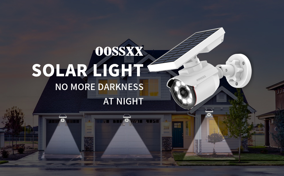 Wire Free Solar Motion Light} Outdoor Motion Sensor Solar Powered