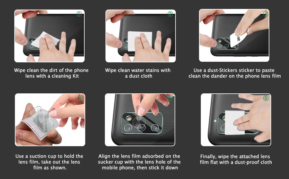 QHOHQ 3 Pack Screen Protector for iPhone 14 Pro with 3