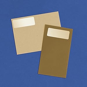 gold metallic mailing labels