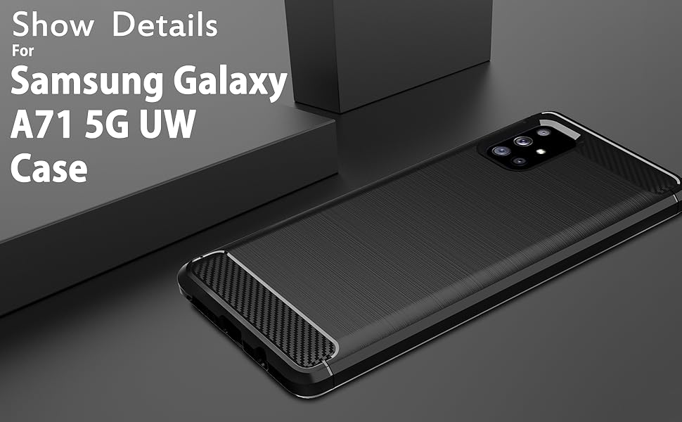 Dzxouui for Samsung A71 5G UW Verizon Case (Not Fit A71 5G
