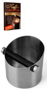 abschlagbehälter abschlagbox siebträger trester kaffeesatz siebträgermaschine praxxim sudschublade