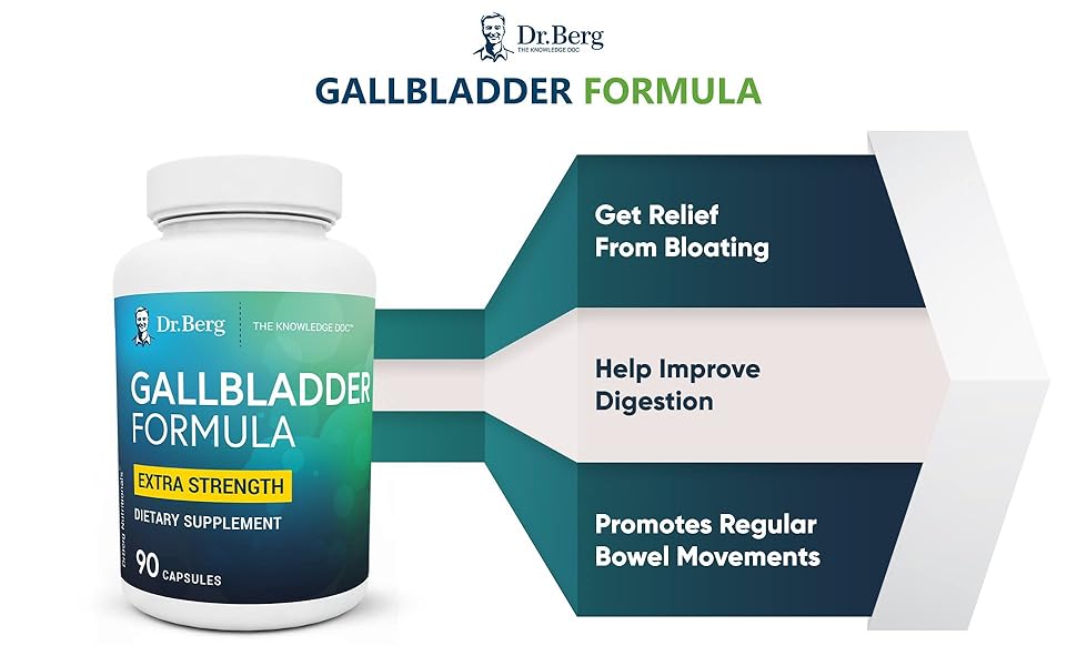 Jastip Jual beli Dr. Berg’s Gallbladder Formula Contains Purified