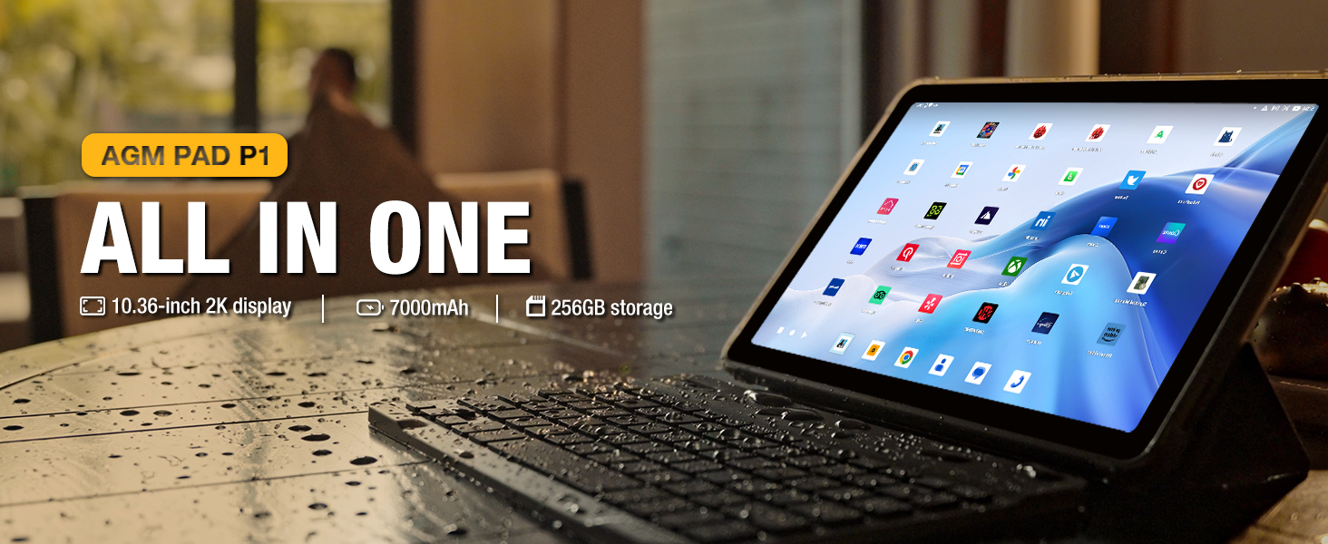 Amazon.com : AGM PAD P1 Rugged Android Tablet with Case