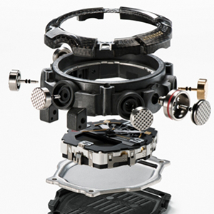 Carbon core guard structure