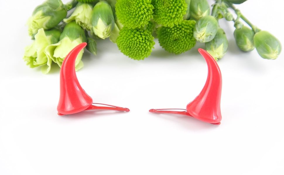 devil horns headband kids