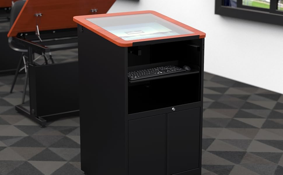 VERSATABLES Downview FloorStanding Podium Made in USA