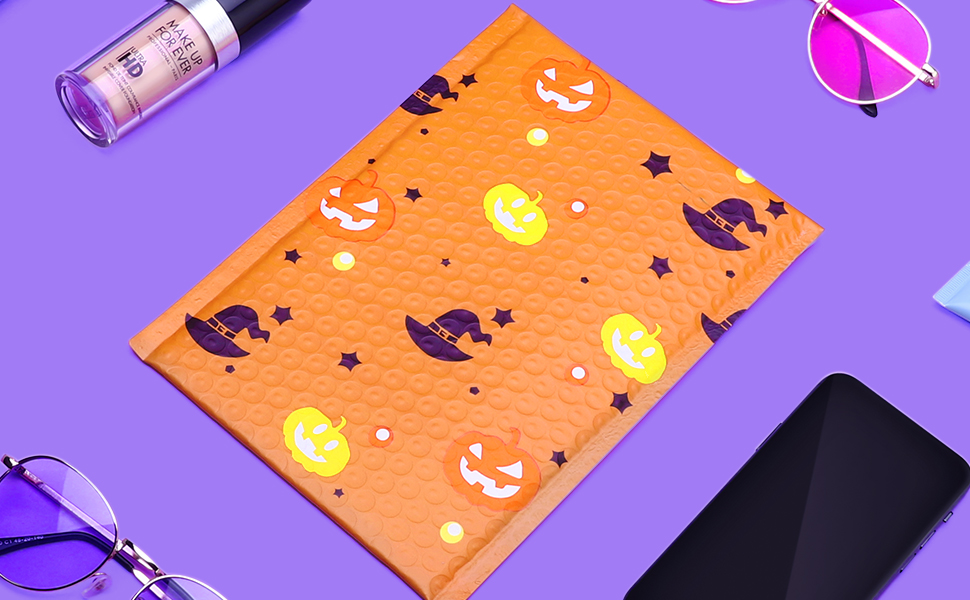 Metronic 25pcs Cute Padded Mailers 6x10 Inch Custom