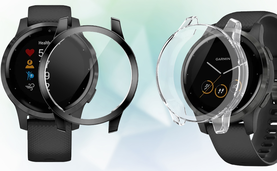 EZCO 2Pack Screen Protector Case Compatible with Garmin