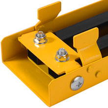 GOPLUS Set Di 2 Cavalletti Pieghevoli Da Lavoro, In Metallo, Cavalletto Da Lavoro Portatile E Leggero, Carico Fino A 125 +125 Kg 12 width=220