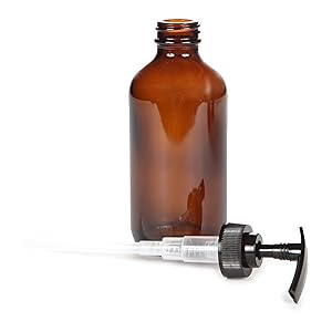 Vivaplex lotion pump glass bottles 