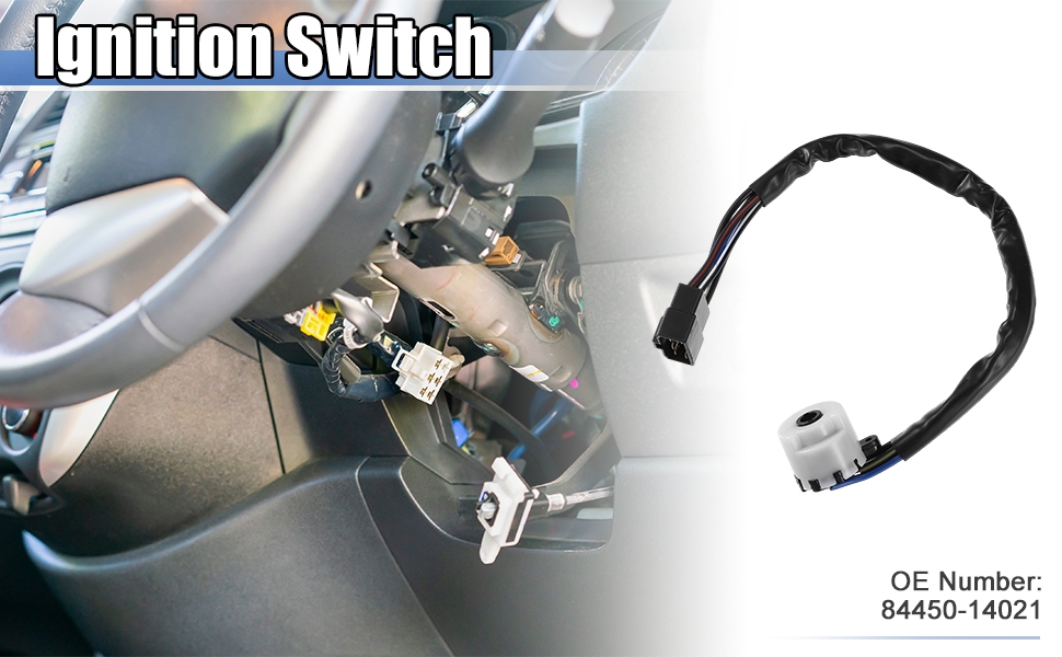 Amazon.com: X AUTOHAUX 1 Pcs 84450-14021 Ignition Switch