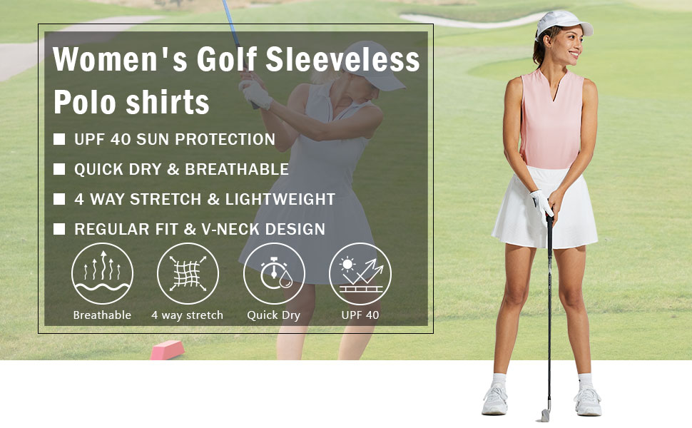 womens golf tank top