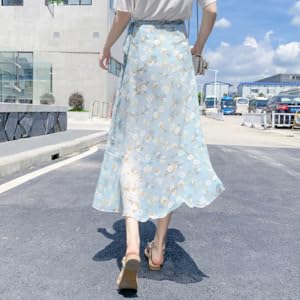 レトロ花柄 レトロ花柄スカート レトロ柄スカート レトロ柄 くすみカラーAラインスカート Aラインスカート Aライン くすみカラー くすみカラースカート クロシェタイトスカート クロシェスカート