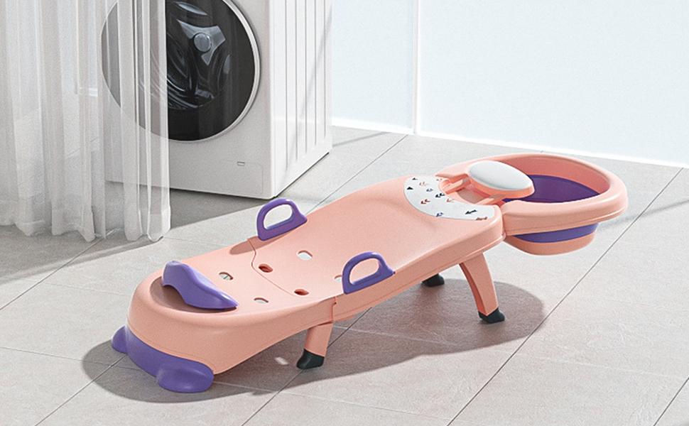 【23日のみ販売】【折りたたみ】シャンプー台とシャンプーチェア Amazon.co.jp: Yubbuioシャンプーチェア シャンプー洗髪器