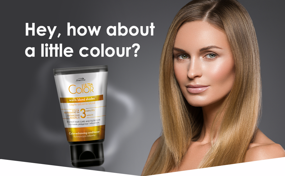 Joanna Ultra Color Colour Enhancing Conditioner Warm Blond Shades