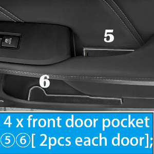 Subaru Legacy's interior accessories