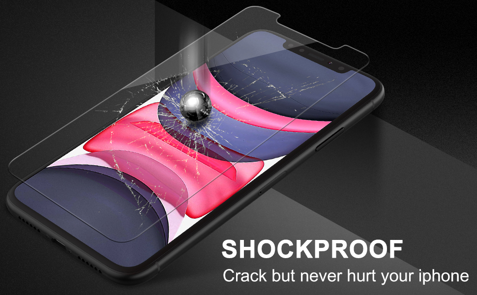 NEARPOW Screen Protector for iPhone 11 / iPhone XR, [4 Pack