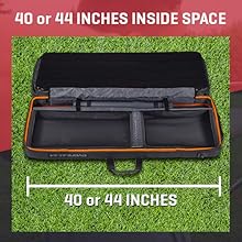 40 or 44 INCHES INSIDE SPACE