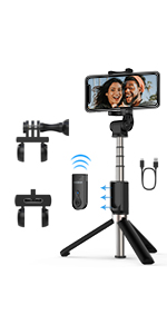 Yoozon Selfie Stick,mini palo selfie ultraligero y expandible ...
