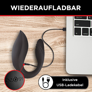 Samore ® Vibrador para parejas, con mando a distancia a juego ...