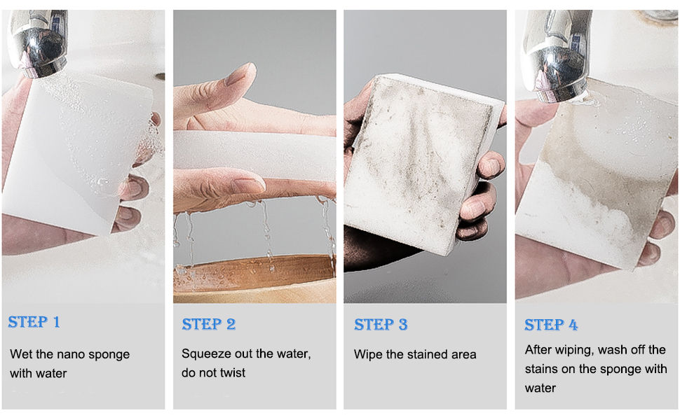 Melamine Sponge, 100/180 Pack Magic Sponge Eraser, Melamine Foam Bulk Sponge Sheets