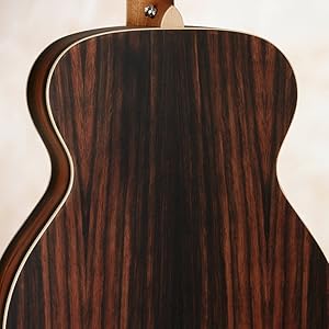 Tanglewood Discovery Exotic TW DBT FEB Acoustic Guitar, 6 Strings, Folk, Natural Open Pore Satin Finish, Ebony Back 6 SPN-UGL