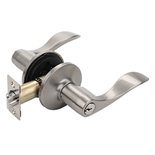 keyed door lever lock satin nickel dynasty hardware heritage handles handle