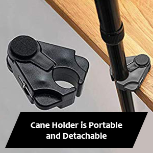 TULIMED – Classic, High Quality and Long-Lasting Cane or Crutch Holder for Walking Stick or Cane