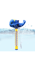 pool thermometer whale