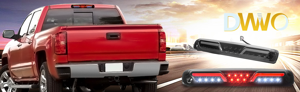 LED 3rd Brake Light for 99-07 Chevrolet Silverado 1500 2500 3500 HD GMC Sierra 1500 2500 3500 HD