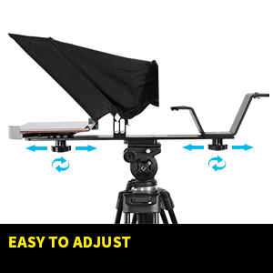 Teleprompter GVM TQ-M para Tablet y Celular 25 Teleprompter