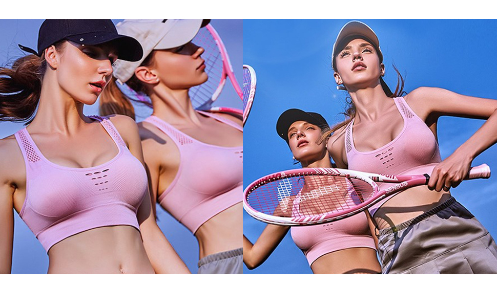 KIWI RATA Women Sexy Yoga High Impact Mesh Tank Top Open Back Fitness