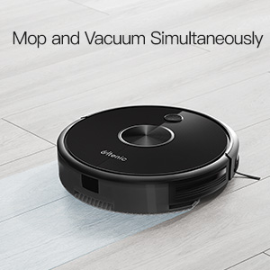 ULTENIC D5s Pro - Robot Vacuum Cleaner With Mop - 3000Pa Suction - Wi-Fi/Alexa/App Control 14 robot vacuum cleaner 3-In-1 Sweep, Vacuum and Mop