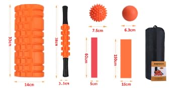 フォームローラー トリガーポイント 筋膜リリース ヨガポール 筋膜ローラー Amazon | Rondofy フォームローラー 筋膜リリース ストレッチ