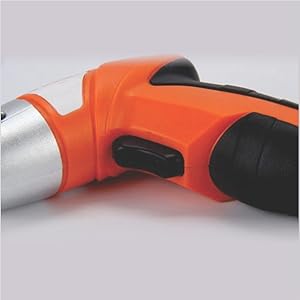 45 Pcs Recharageble Drill And Screwdriver 6 KOMTO 45 PCS Cordless Drill and Screw Driver, Rechargeable Screw Driver  with LED Light (Orange)