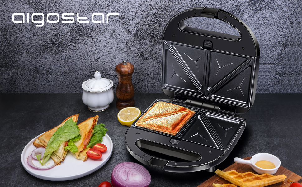 Aigostar Rubik 30JVU Sandwich maker 3in1 sandwich maker