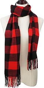 for buffalo plaid scarf