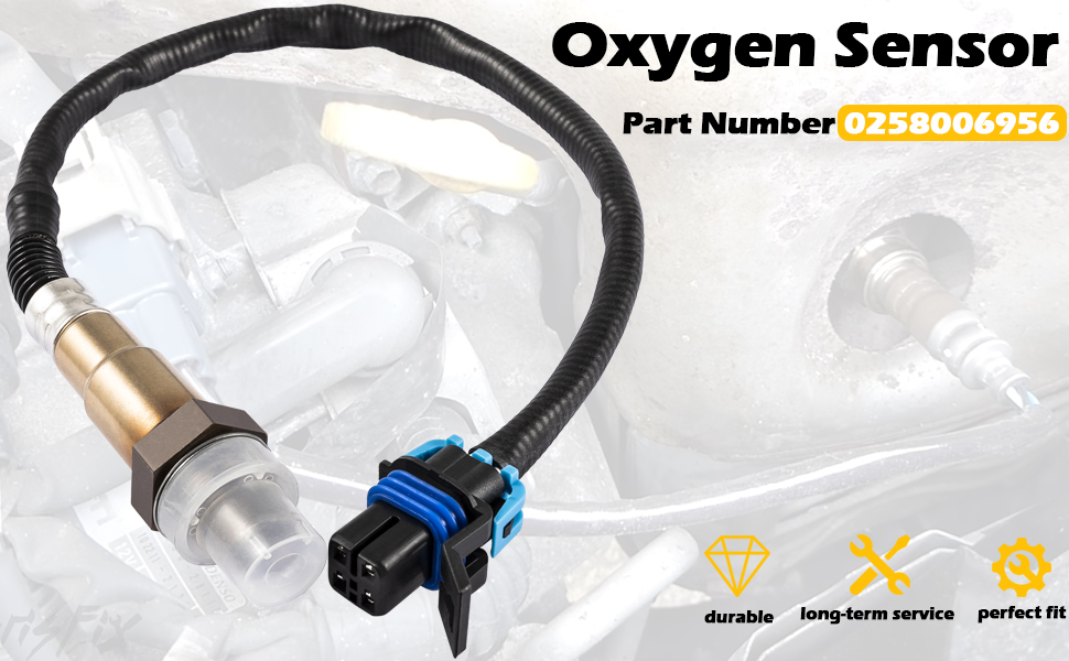 0258006956 Oxygen O2 Sensor for Mercruiser Volvo Penta