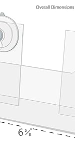 Marketing Holders Suction Cup Postcard Rack