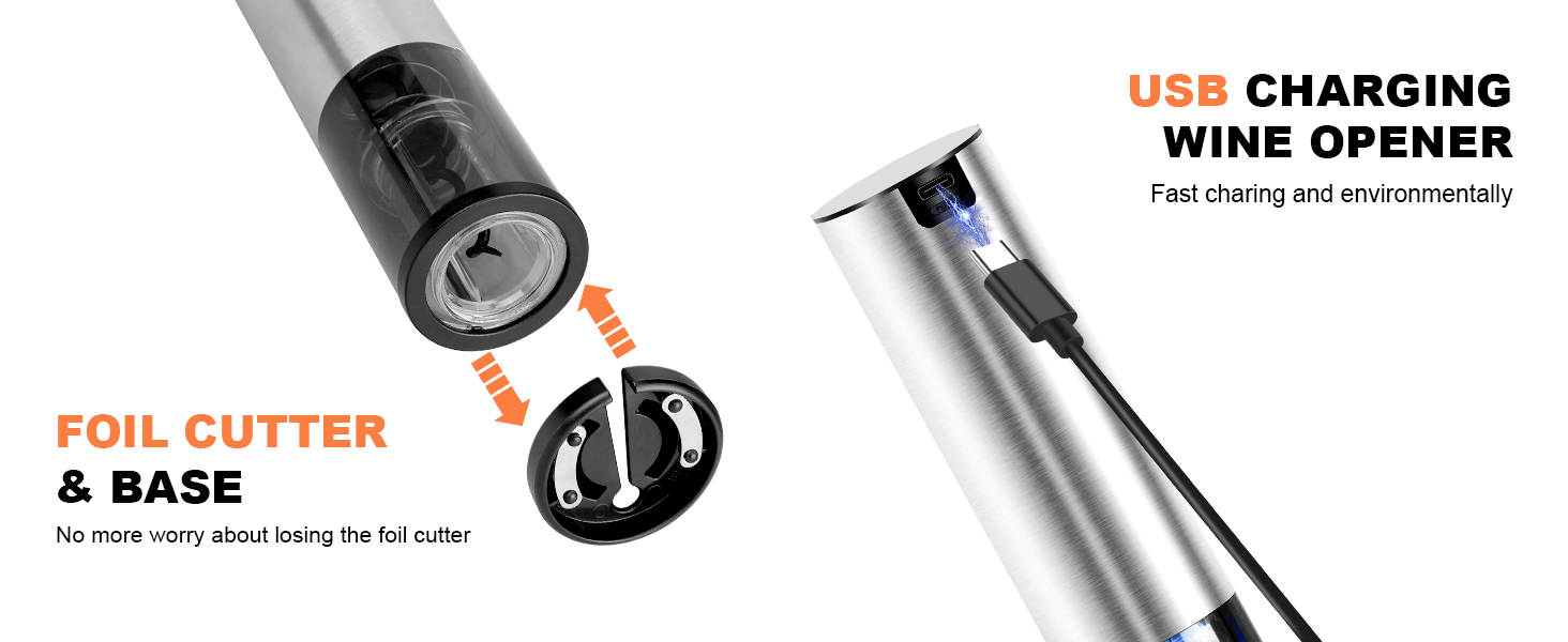Electric Wine Openers Set