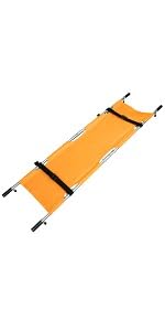 LINE2design Four Fold Stretcher Handles Carrying Case Aluminum Orange Stretcher