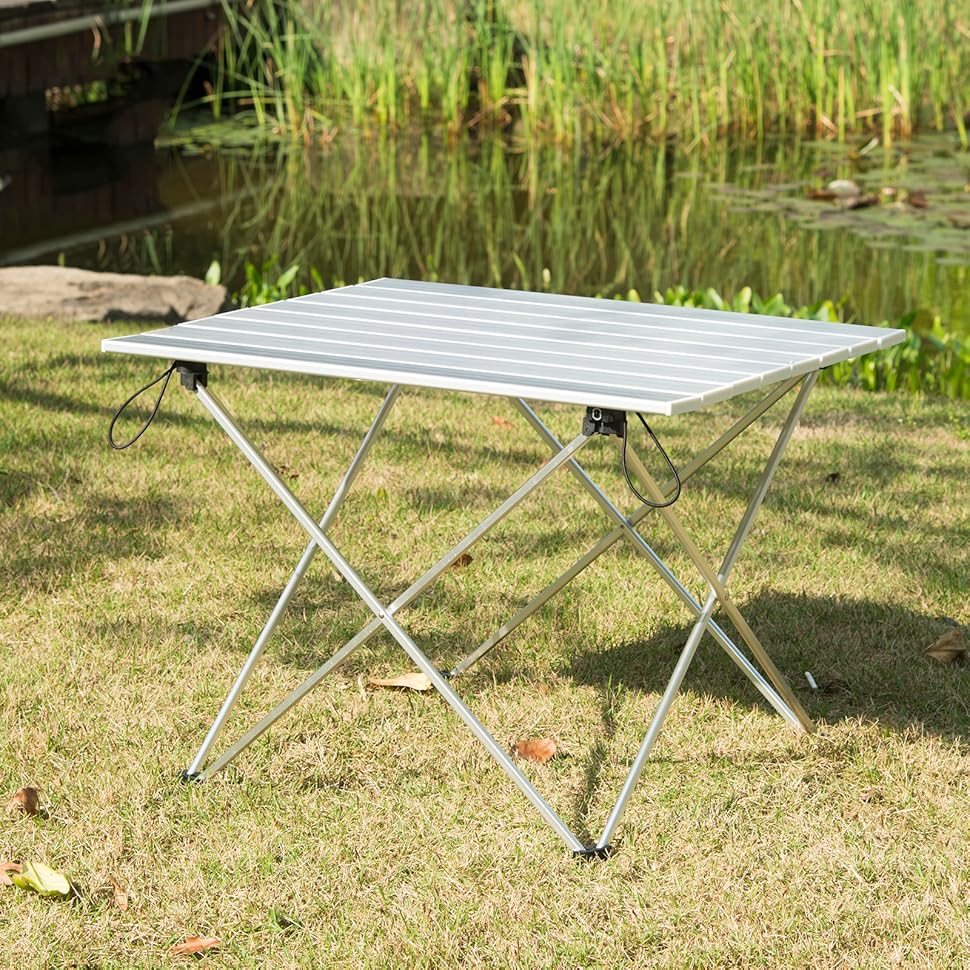 WOLTU Kitchen Dining Garden Outdoor Picnic Camping Folding Portable Table W/ Bag 13 table de camping