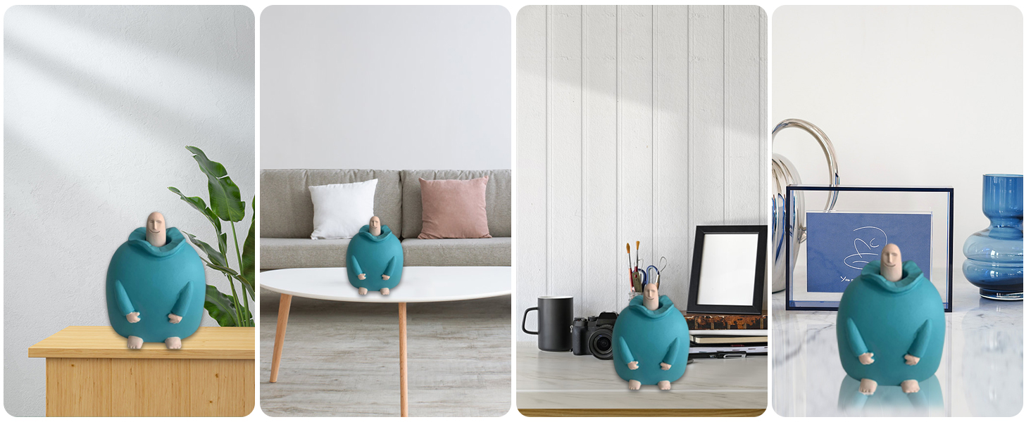 微笑む指のテーブル装飾