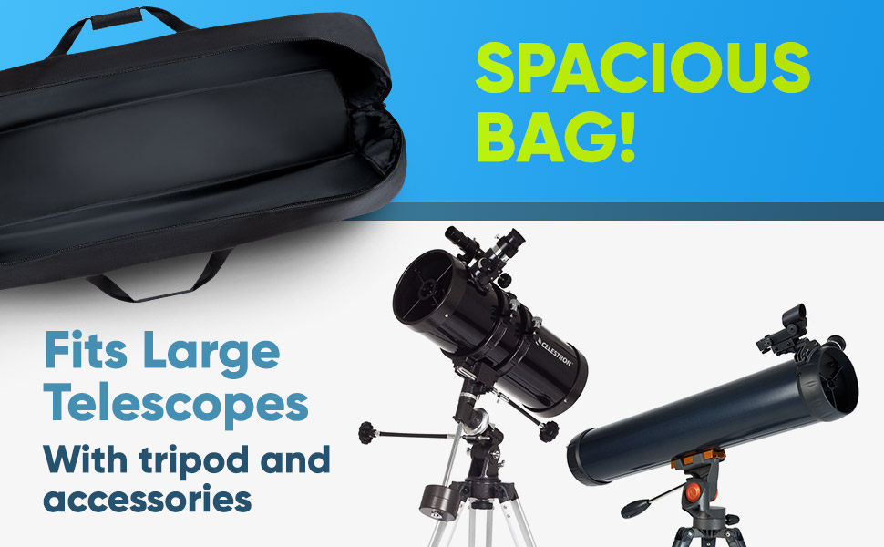 BagMate Multipurpose Telescope Bag, 99,1 x 31,2 x 31,2 cm Shock
