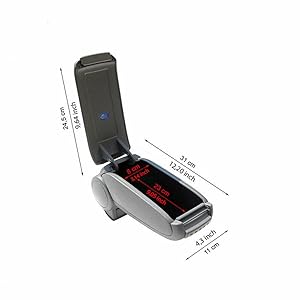 Armrest installation example