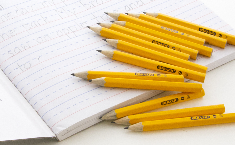 BAZIC Pre-Sharpened #2 Golf Pencil 