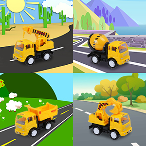 construction trucks