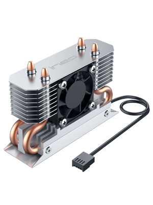 Amazon | ineo アルミニウム M.2 SSDヒートシンク 30mm高速PWMファン+