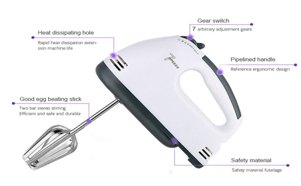 SAYONA 300WT EGG BITTER MIXTURE 8 hand mixer alwafli