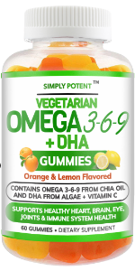 Simply Potent Vegetarian Omega 3 Gummies